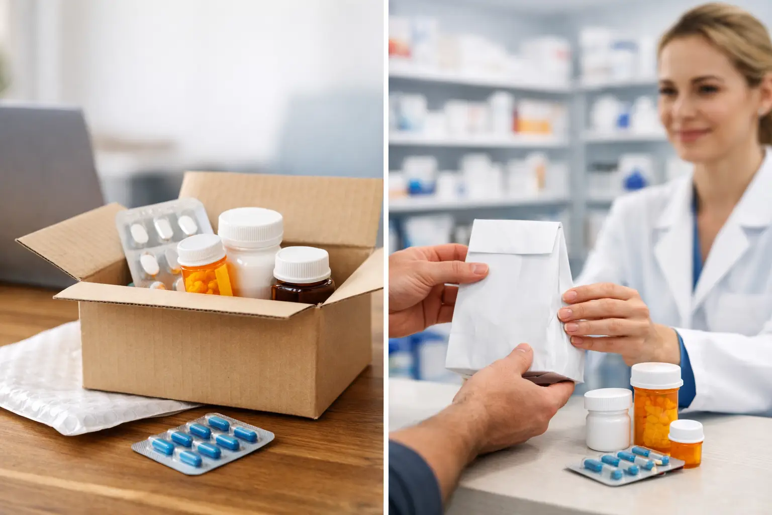 Mail Order Medications vs Pickup