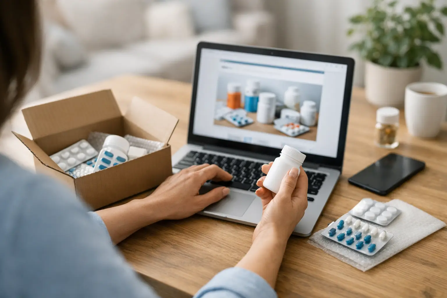 How to Discreetly Order Medicine From Home