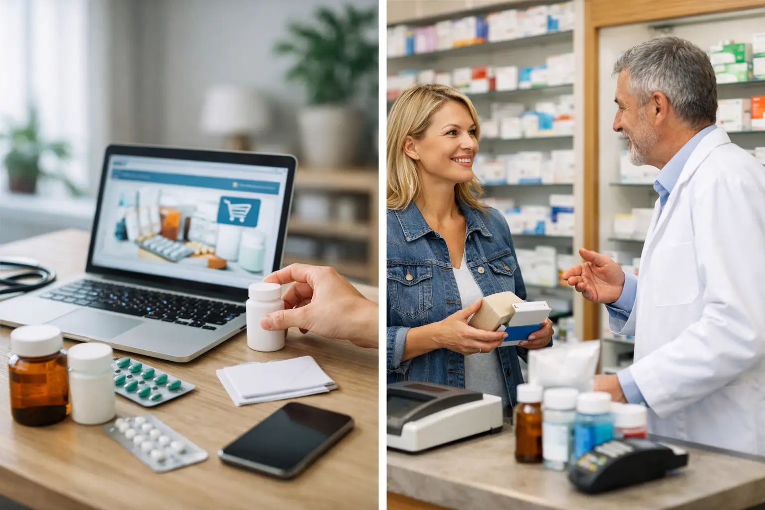 Online Pharmacy vs Drugstore: Which Fits You?